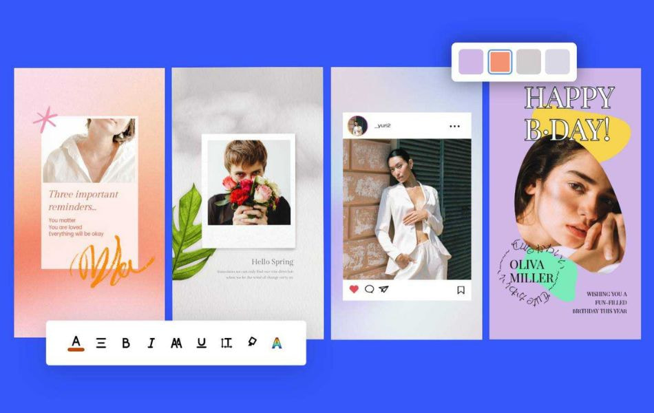 Types of Instagram Story UI Overlays
